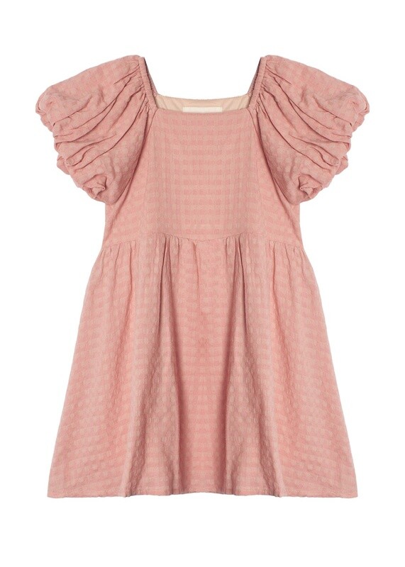Mabel &amp; Honey - Pink Checkmate Dress