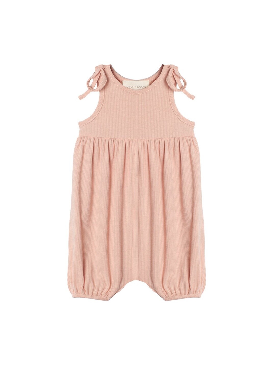 Mabel &amp; Honey - Pink Petals Baby Romper