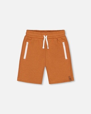 Deux Par Deux - French Terry Short w Zipper Pocket