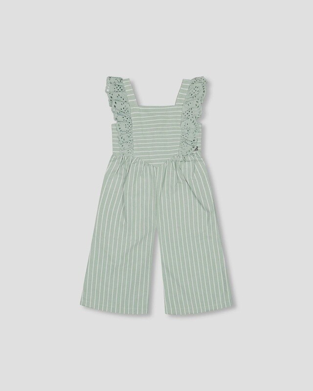 Deux Par Deux -  Stripe Jumpsuit