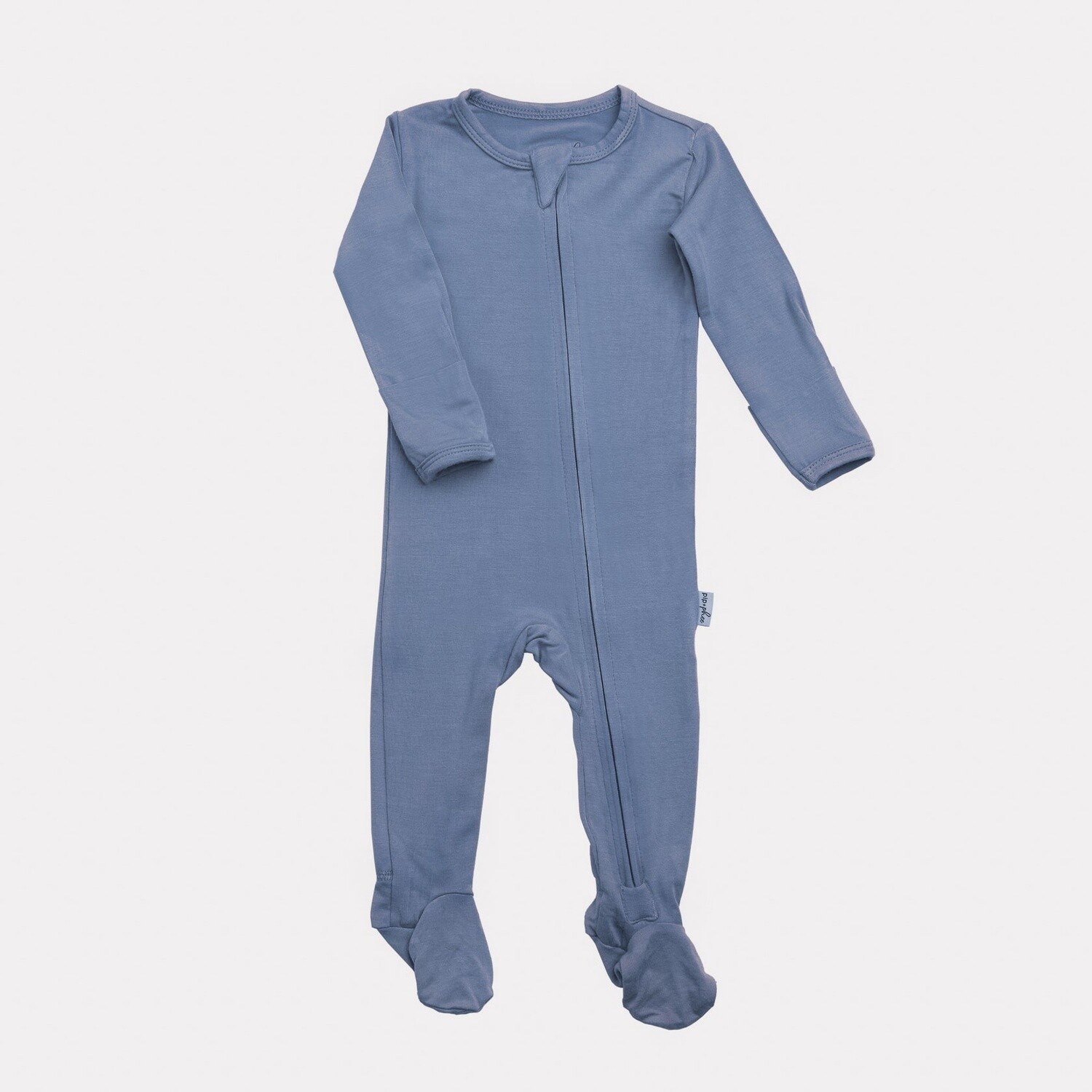 Pip &amp; Phee - Footed Sleeper, Colour: Arctic Blue, Size: Newborn&lt;10lbs
