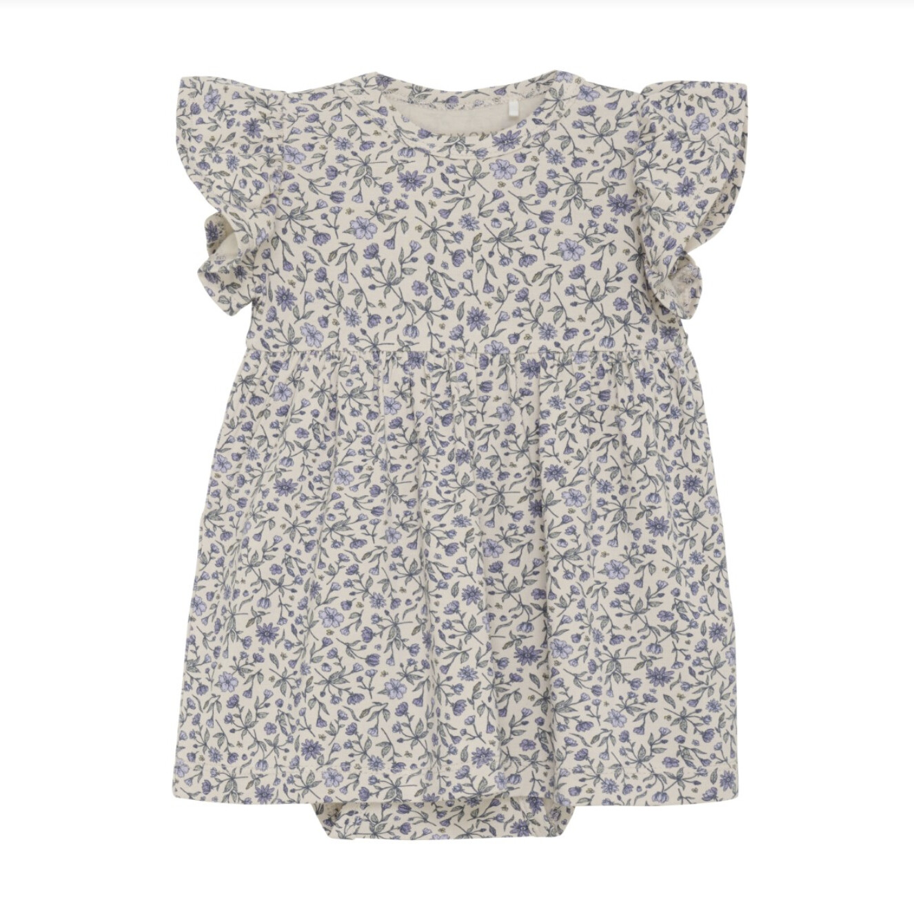 Fixoni - Baby Dress with Snaps, Size: Newborn
