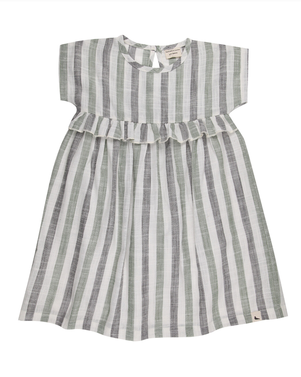 Turtle Dove London - Woven Stripe Dress, Size: 2-3 Year