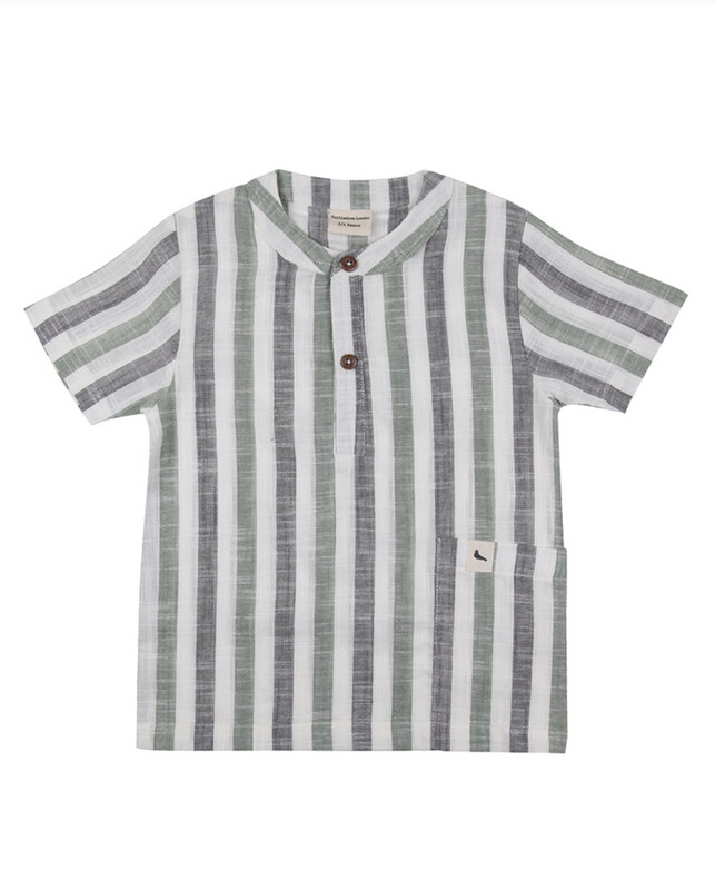 Turtle Dove London - Woven Stripe Shirt