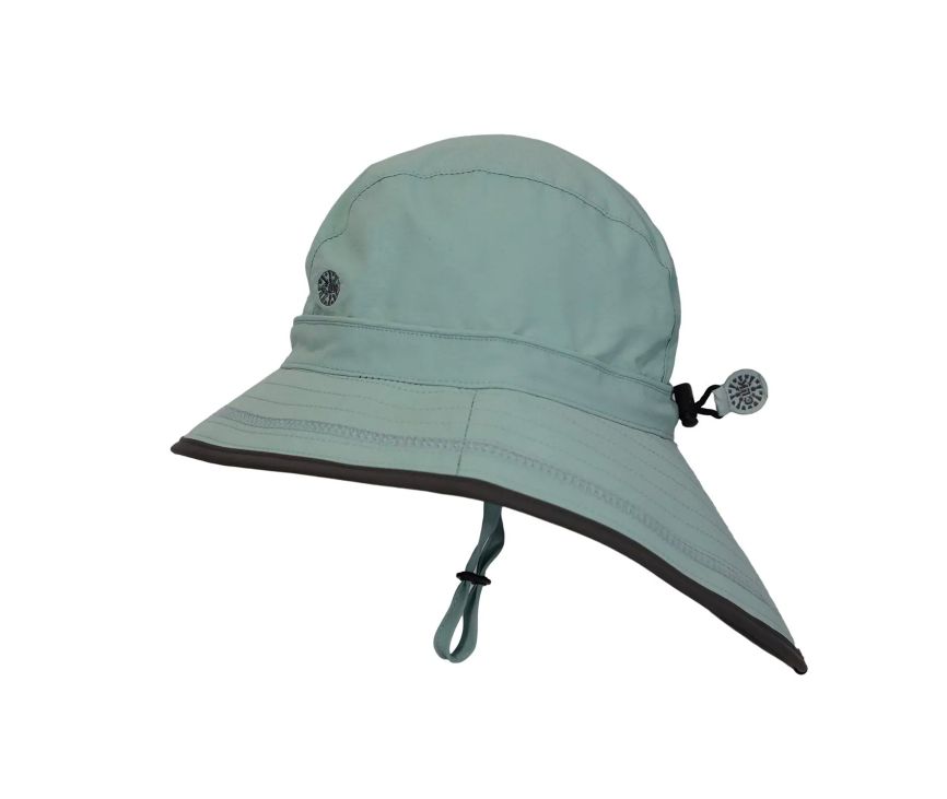 Calikids - UV Beach Hat - SALE, Colour: Sage, Size: XS (0-6M)