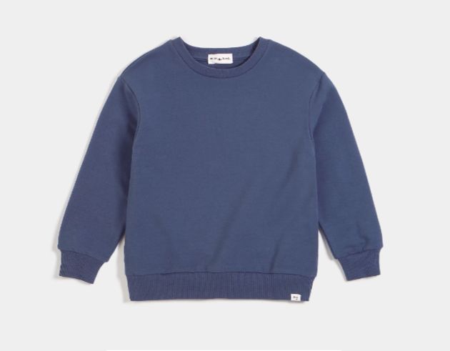 Miles the Label - Basics Vintage Blue Crewneck