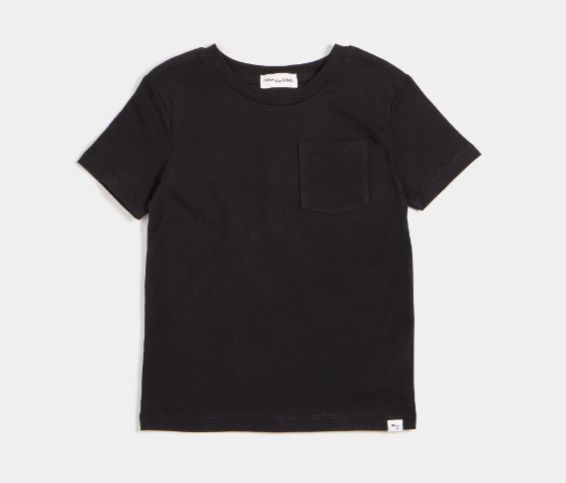 Miles the Label - Basics T-Shirt, Colour: Black, Size: 12 Months