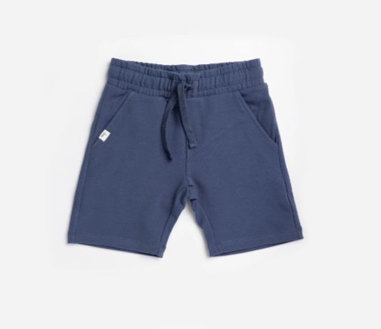 Miles the Label - Basics Terry Shorts, Colour: Vintage Blue, Size: 6 Months