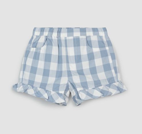 Miles the Label - Poplin Plaid Baby Girls&#39; Shorts