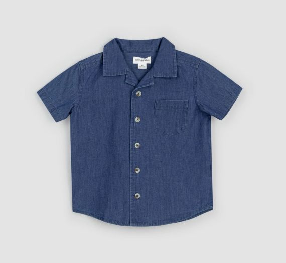 Miles the Label - Short Sleeve Chambray Shirt