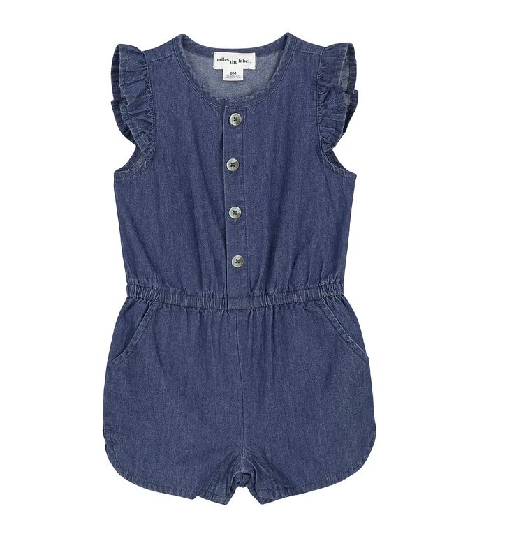 Miles the Label - Chambray Romper