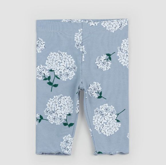 Miles the Label - Hydrangea Print  3/4 Leggings