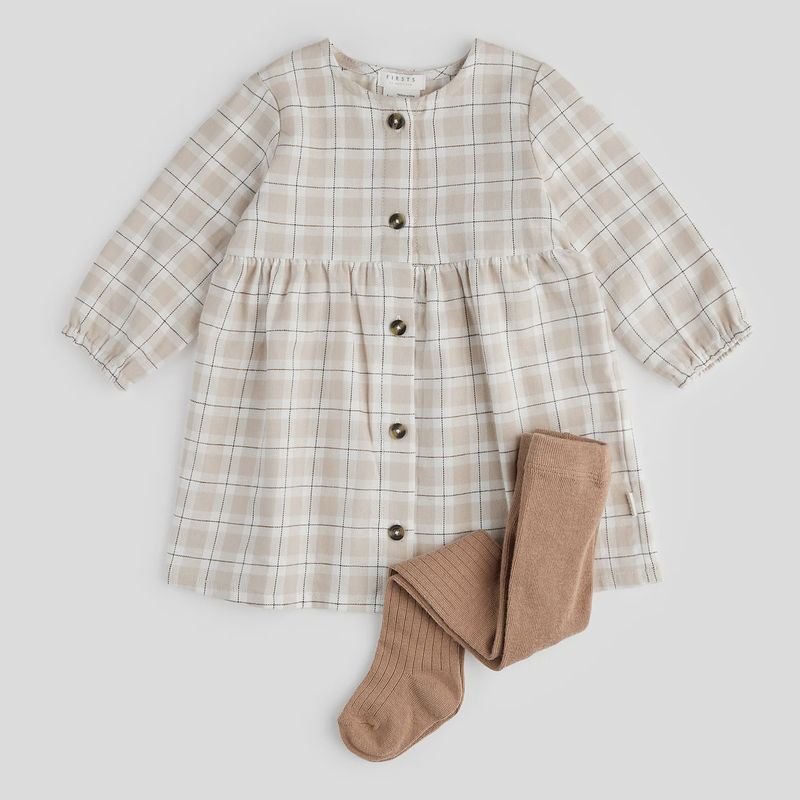 Petit Lem - Dune Poplin Dress Set