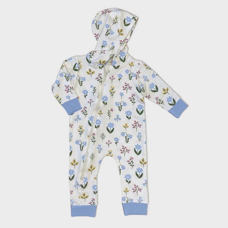 *SALE* Silkberry Baby - Bamboo Fleece Hooded Romper