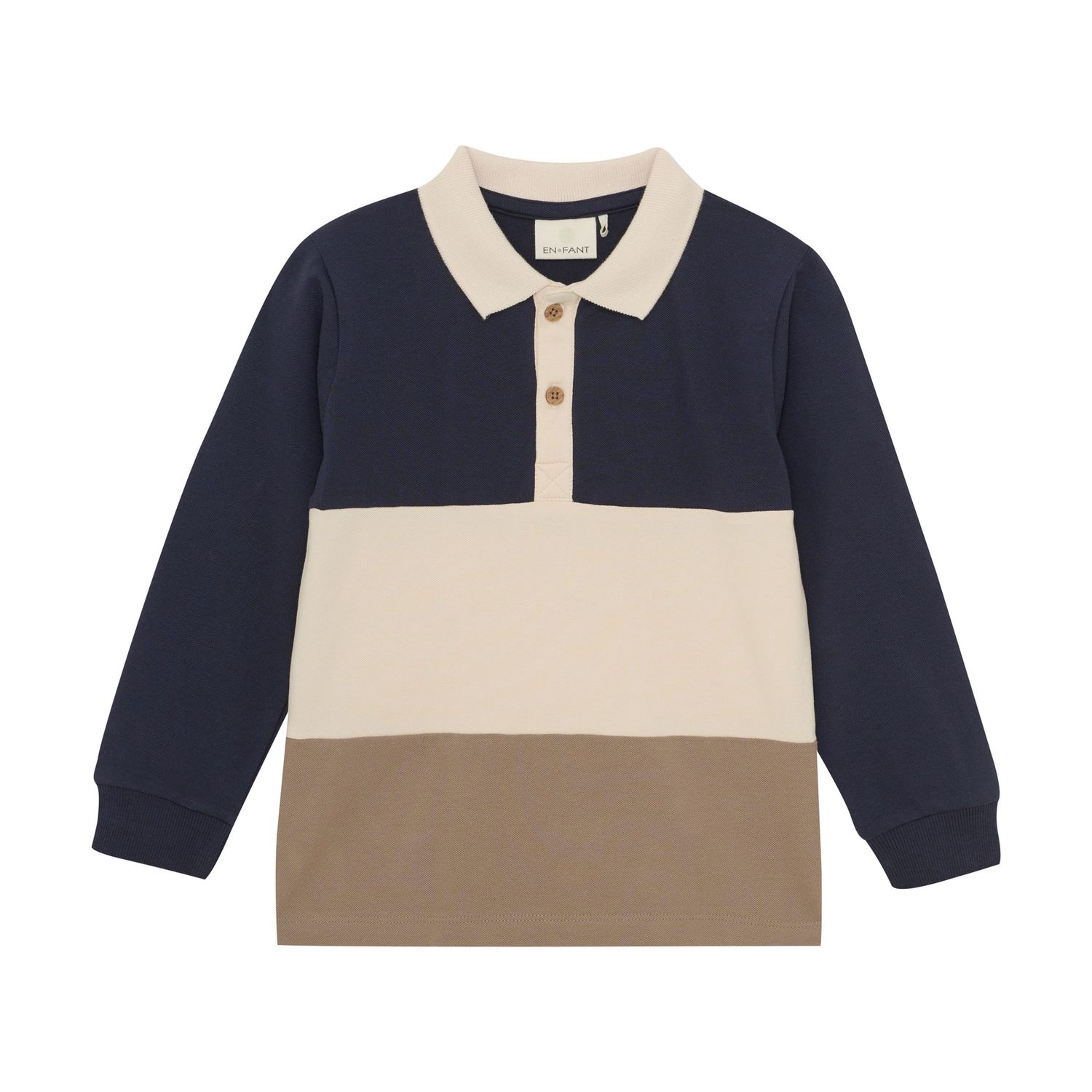 En Fant - Long Sleeve Polo, Size: 2Y