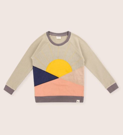 Turtle Dove London - Colourblock Sunrise Sweater