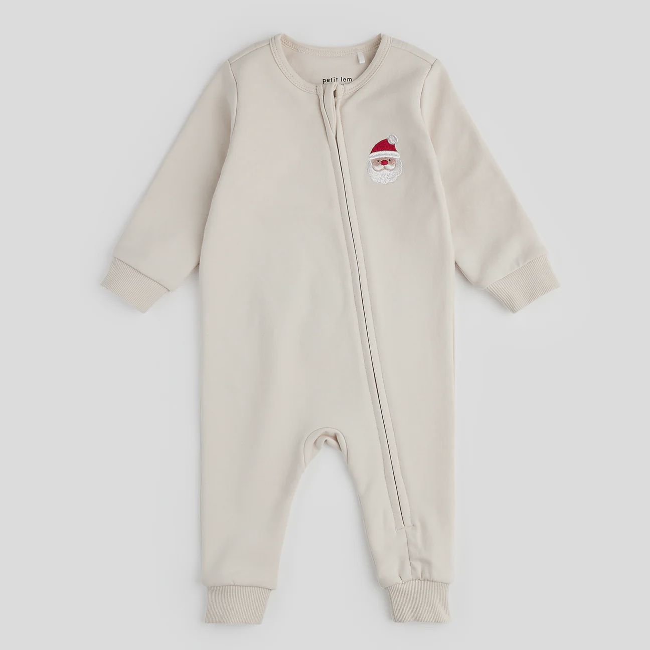 Petit Lem - Family Matching Creme Fleece Playsuit &amp; Crewnecks