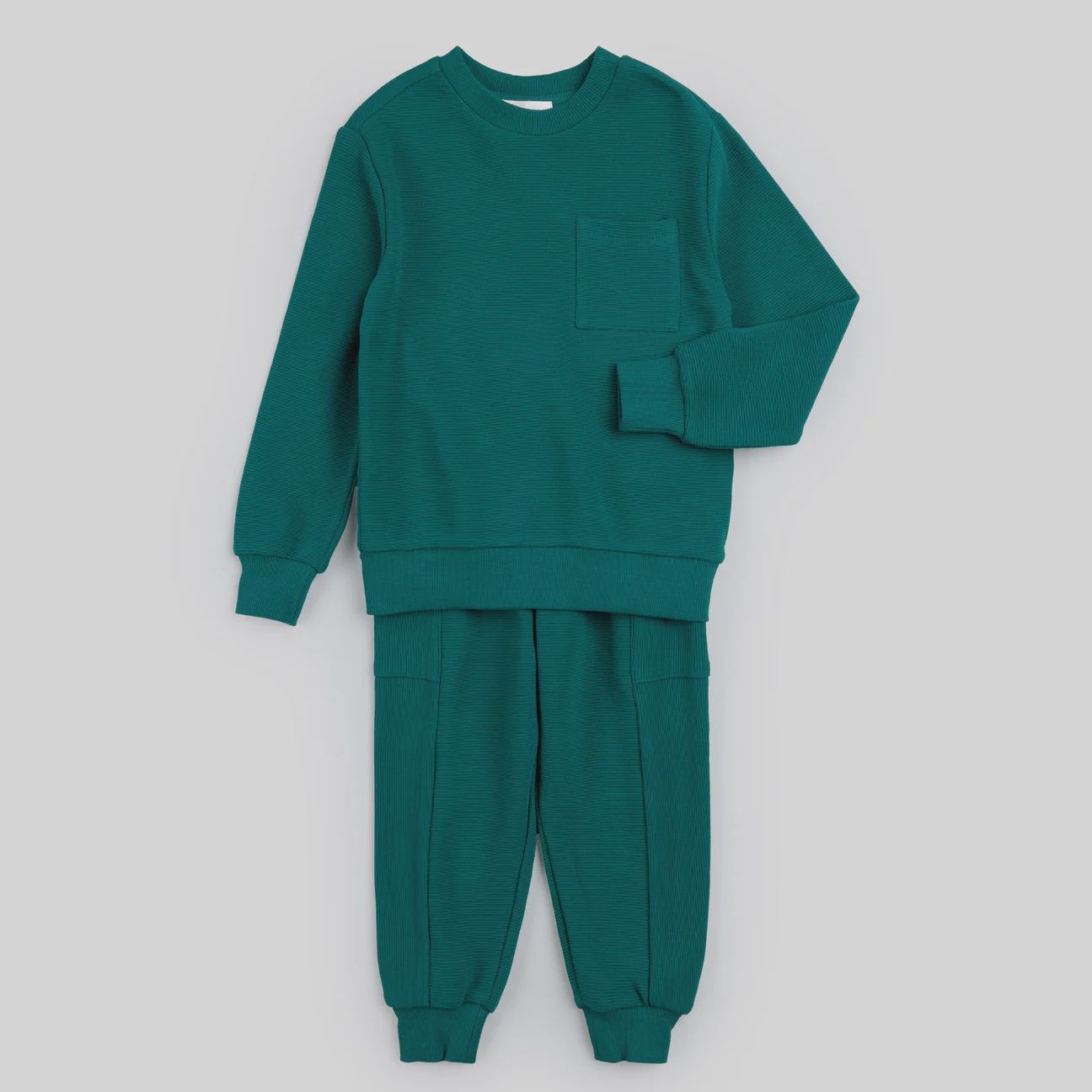 Miles the Label - Ottoman Set, Colour: Dark Teal, Size: 3 Months
