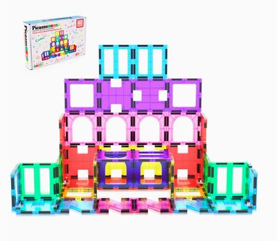 Picasso Tiles - 42 Piece Magnetic Expansion Set