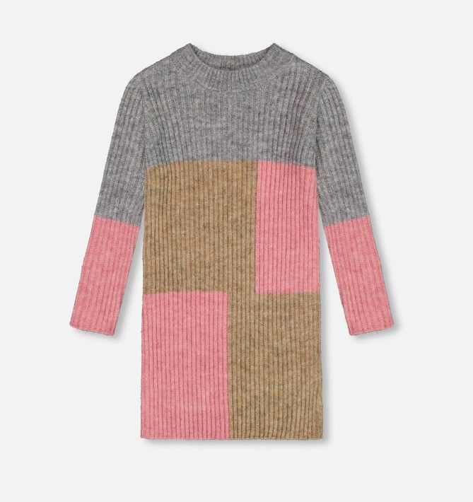Deux par Deux - Colourblock Sweater Dress