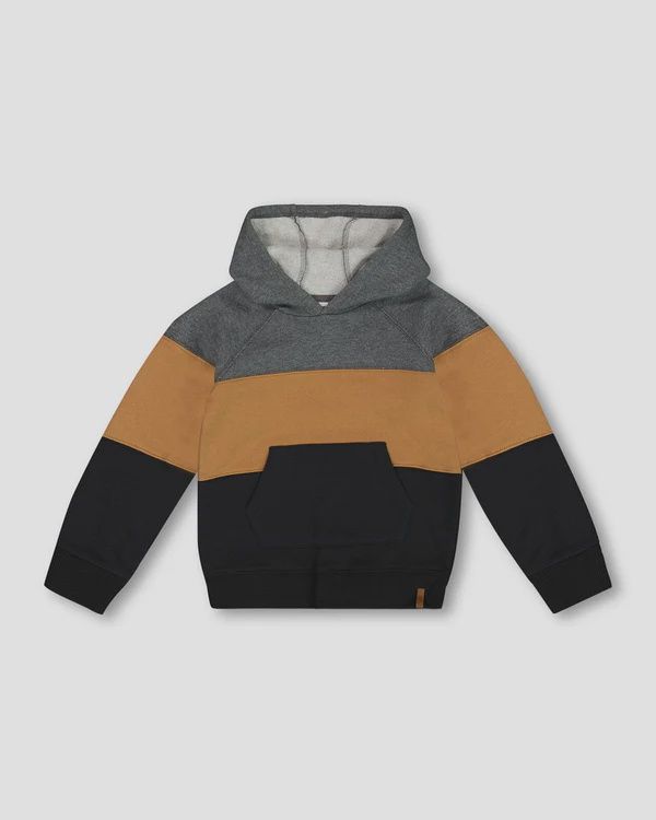Deux Par Deux - Coloublock Fleece Hoodie