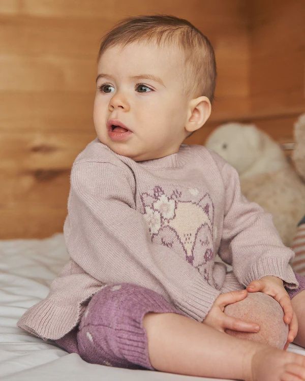 Deux Par Deux - Knitted Soft Touch Top &amp; Pant Set
