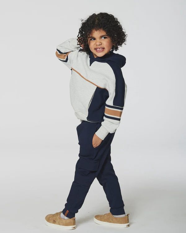 Deux Par Deux - Color Contrast Hoodie
