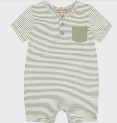 Milon - Wasabi Green Romper