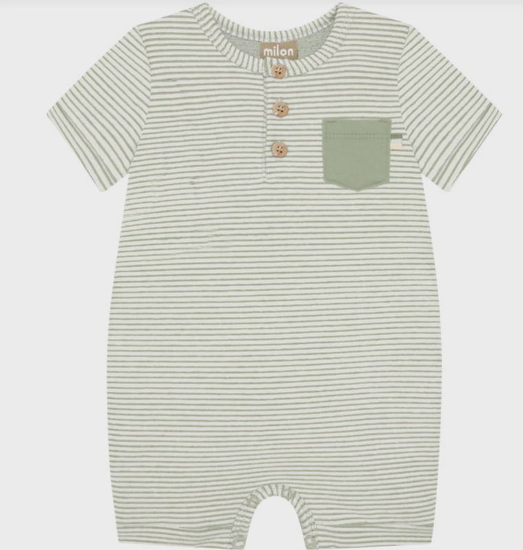 Milon - Wasabi Green Romper