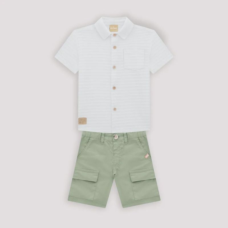 Milon - Polo Short Set