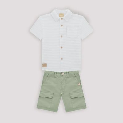 Milon - Polo Short Set
