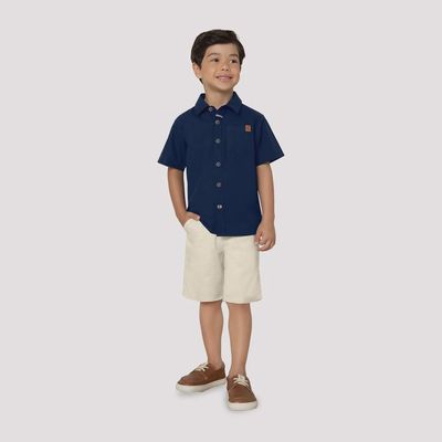 Milon - Collar Short Set with Belt