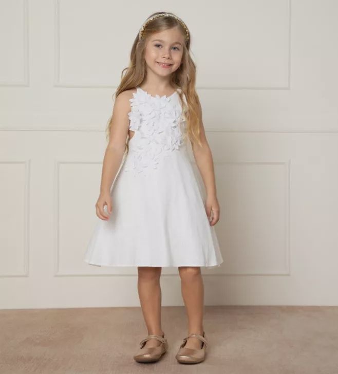 Milon - White Floral Dress