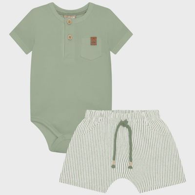 Milon - Bodysuit &amp; Shorts Set