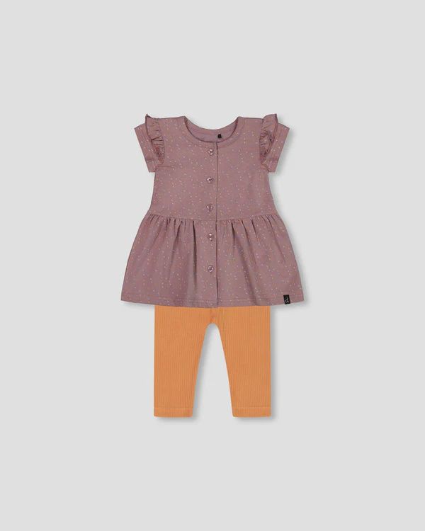 Deux Par Deux - Jersey Dress &amp; Leggings