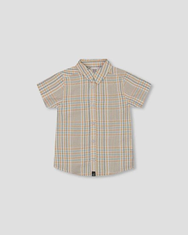 Deux Par Deux - Short Sleeve Button Down