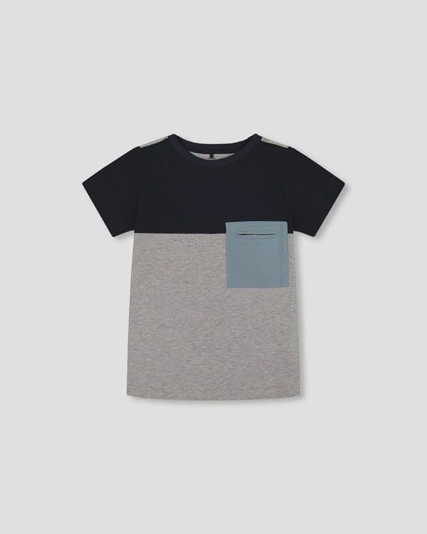 Deux Par Deux - Colourblock T-Shirt, Size: 2 Years