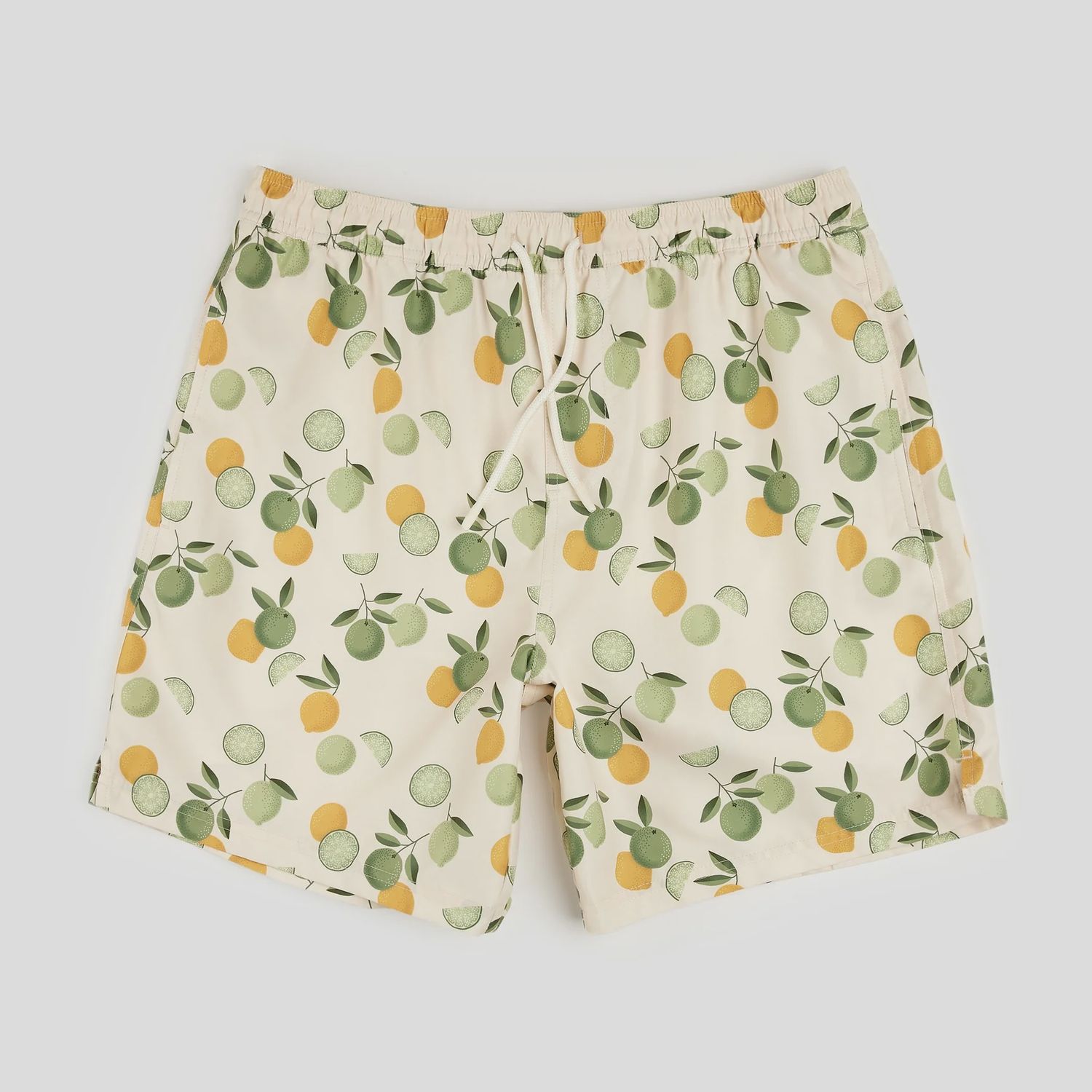 Petit Lem - Men&#39;s Swim Trunks (family matching), Size: Medium, Colour: Citrus