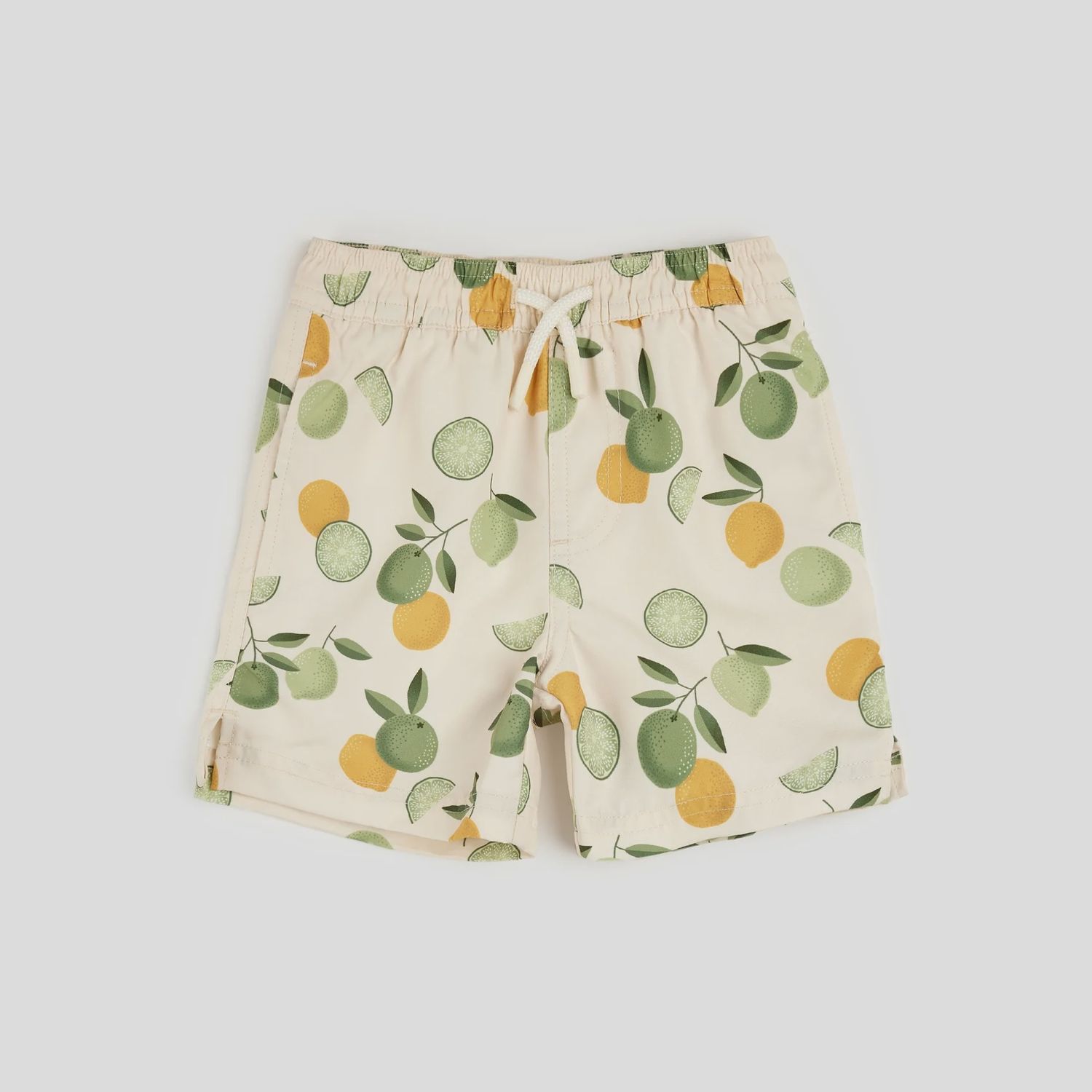 Petit Lem - Swim Trunks (family matching), Colour: Citrus, Size: 2 Years