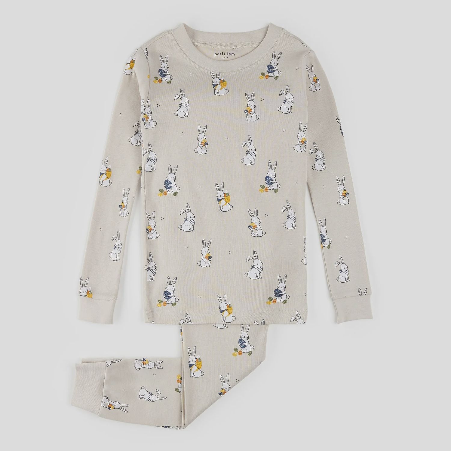 Petit Lem - Easter Egg Hunt Pajamas, Size: 2 T