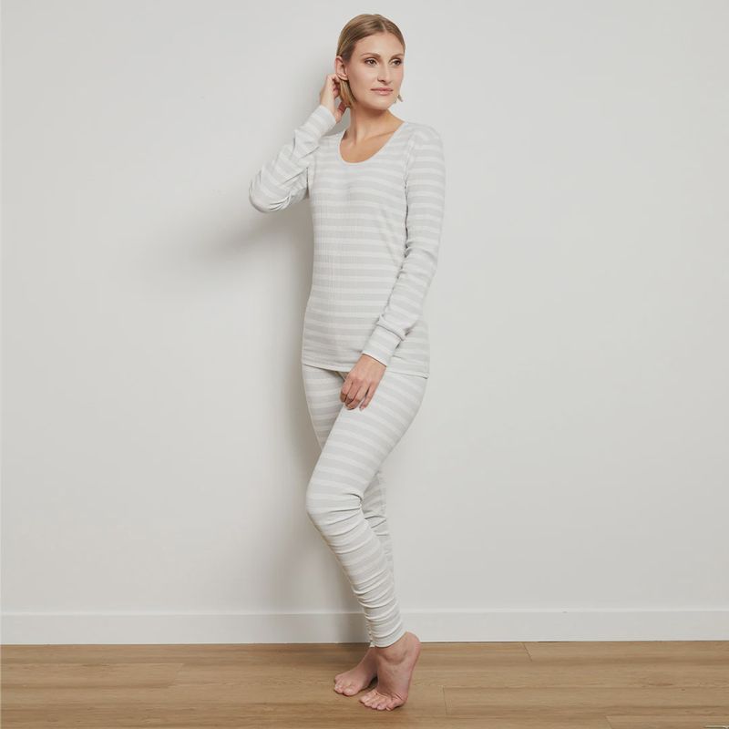 Petit Lem - Family Matching Stripe Modal Rib PJ's