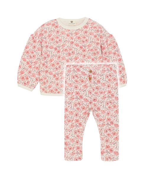 En-Fant - Floral Sweater Set, Size: 1 Month