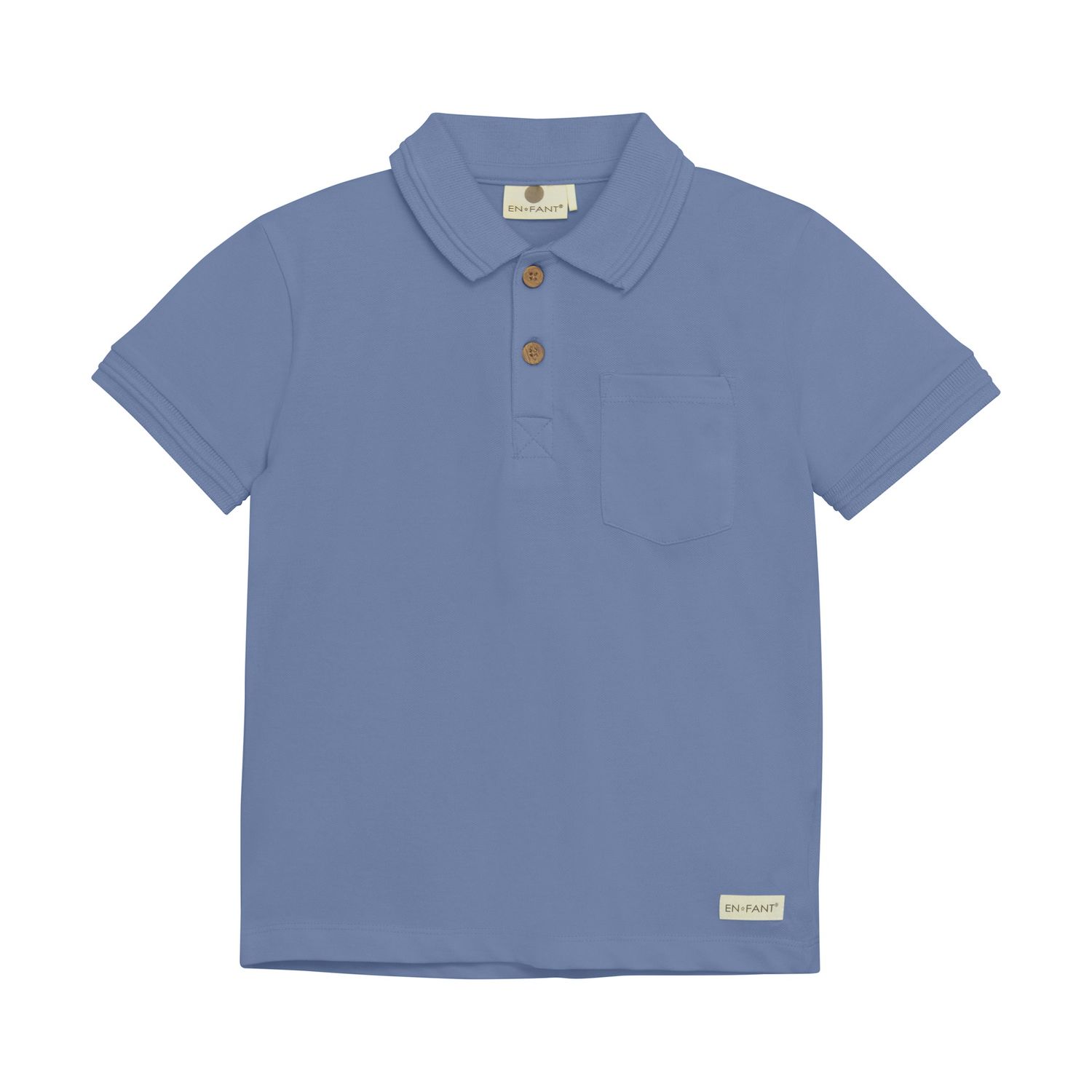 En-Fant - Blue Polo T-Shirt, Size: 18 Months