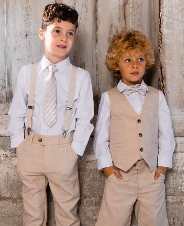 Deux par Deux - Light Taupe Dress Pants