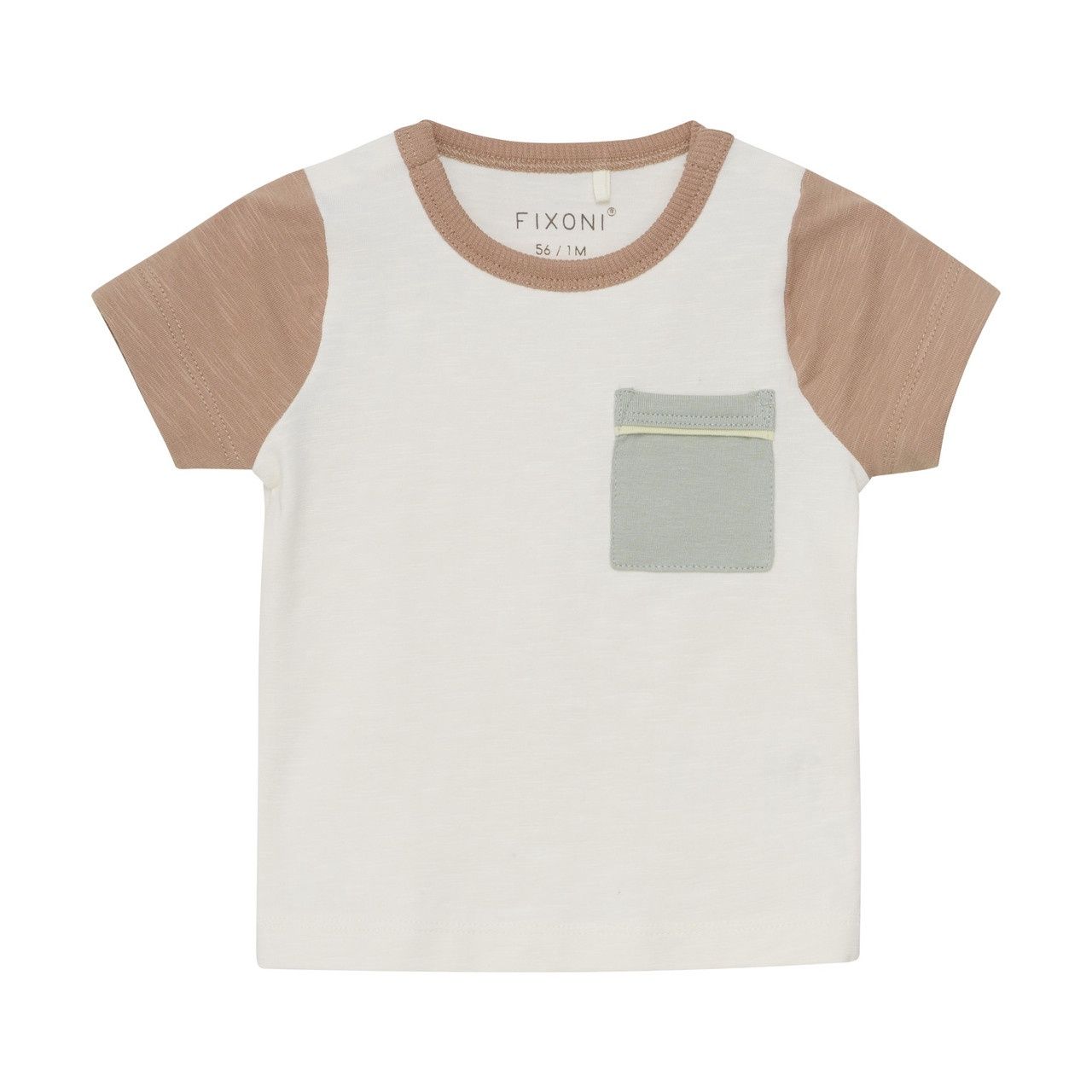 Fixoni - Colour Block T-Shirt, Size: 1 Month