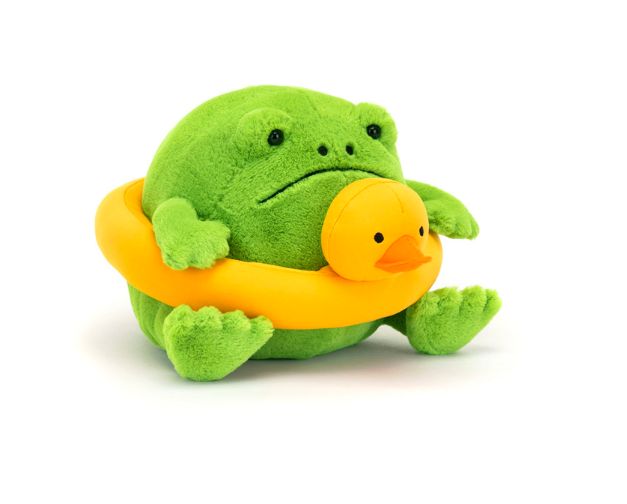 Ricky Rain Frog with Rubber Ring
