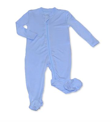Silkberry Baby - Bamboo Footed Sleepers - Solid Colours
