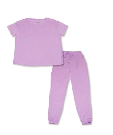 Silkberry Baby - Women's Bamboo Short Sleeve Loungewear Set