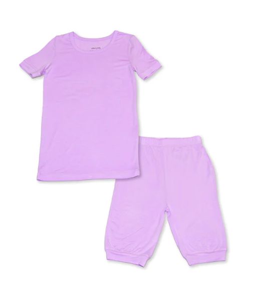Silkberry Baby - Bamboo Short Sleeve Top &amp; Shorts Pajama Set