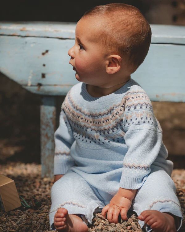 Deux Par Deux - Soft Knitted Jumper - Blue